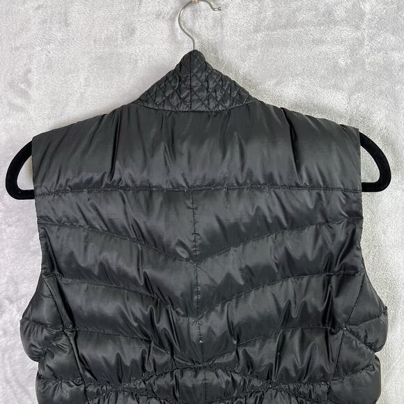 Nike Cascade Puffer Vest Women's Medium Black Goose Down Full Zip Athleisure - Picture 9 of 16